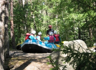  上普罗旺斯阿尔卑斯山漂流 